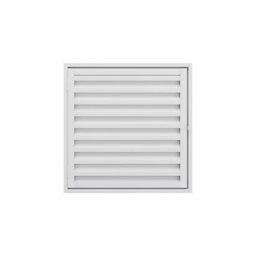 Porta Alçapão Ventilado Branco de Aço Lage Portinhola 60x60 - 1