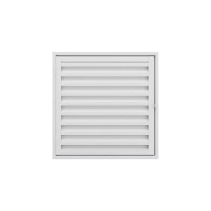 Porta Alçapão Ventilado Branco de Aço Lage Portinhola 60x60