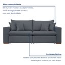 Ver imagem 4 de Sofá Retrátil 240cm Barcelona