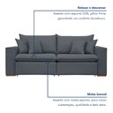 Ver imagem 6 de Sofá Retrátil 240cm Barcelona