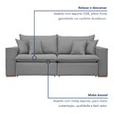 Ver imagem 6 de Sofá Retrátil 240cm Barcelona 