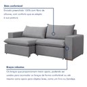 Ver imagem 5 de Sofá Retrátil 240cm Barcelona 