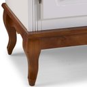 Ver imagem 2 de Rack para TV até 75 Polegadas 195cm 2 Portas 2 Gavetas Prateleira Interna Pés Luis Xv Hanover