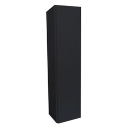 Armário Nicho Toalheiro Preto em Mdf 80cm [f031] - 2