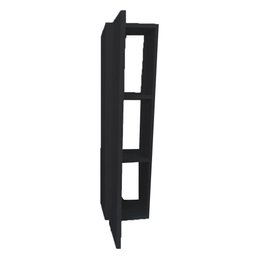 Armário Nicho Toalheiro Preto em Mdf 80cm [f031] - 1