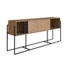 Aparador Buffet Bar York Estilo Industrial 188cm 02 Portas 27901 Artesano - Vermont/preto - 3