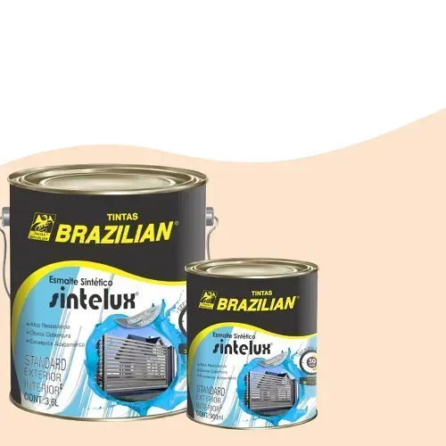 Esmalte Sintetico Brilhante Areia 3,6l - Brazilian - 2