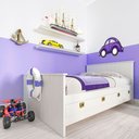 Ver imagem 3 de Luminária de Teto Plafon de Led Arandela Quarto Bebê Criança Carro Fusca Bivolt:branco Frio 6500k/11