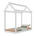 Ver imagem 2 de Cama Montessoriana Infantil Bambolê para Colchão 150x70cm Multimóveis Ex4010 Branco