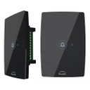 Ver imagem 2 de Interruptor Pulsador de Campainha Touch 1 Botão Preto Dometek Diamond 4x2