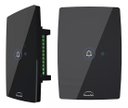 Ver imagem 2 de Interruptor Pulsador de Campainha Touch 1 Botão Preto Dometek Diamond 4x2