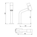 Ver imagem 3 de Torneira Lavatório Mesa 1197 Arezzo Smart Japi