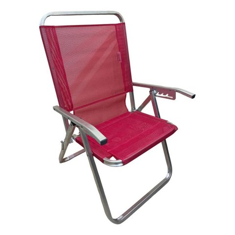 Cadeira de Praia Noronha Oversize 140kg Sanete Ronchetti