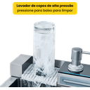 Ver imagem 4 de Cuba Cascata Smart de Cozinha Gourmet Premium Inteligente Multifuncional Inox 304 Prata Brinovar