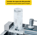 Ver imagem 4 de Cuba Cascata Smart de Cozinha Gourmet Premium Inteligente Multifuncional Inox 304 Prata Brinovar