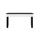 Ver imagem 2 de Mesa de Escritório de Canto 120x45 Cm Casavezi Branco com Preto