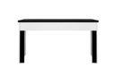 Ver imagem 2 de Mesa de Escritório de Canto 120x45 Cm Casavezi Branco com Preto