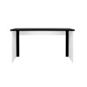 Ver imagem 3 de Mesa de Escritório de Canto 120x45 Cm Casavezi Branco com Preto