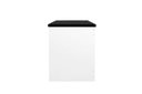 Ver imagem 4 de Mesa de Escritório de Canto 120x45 Cm Casavezi Branco com Preto