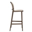 Ver imagem 4 de Kit 2 Banquetas Positano Fratini 108 Cm (altura) Polipropileno Cinza Tramas Nude Simulando Rattan