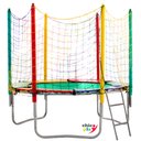 Ver imagem 1 de Cama Elástica 2,44M ChicoPlay Lona Verde Nacional