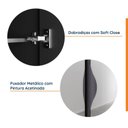 Ver imagem 5 de Guarda Roupas Modulado com Espelho 4 Portas com Cabideiro Hera CabeCasa MadeiraOriginals