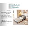 Cama Infantil Estofada Cinza Solteiro com Encosto Lateral Design Seguro e Confortável - 2