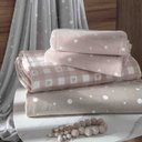 Ver imagem 3 de Cobertor/manta Casal Blanket Vintage Rose Star Kacyumara