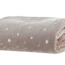 Ver imagem 2 de Cobertor/manta Casal Blanket Vintage Rose Star Kacyumara