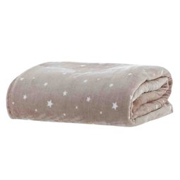 Cobertor/manta Casal Blanket Vintage Rose Star Kacyumara - 1