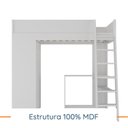Ver imagem 2 de Cama Alta com Guarda Roupa Martin