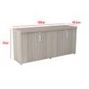 Ver imagem 2 de Armario Baixo Crednce Duplo Fresno Sbiancatto