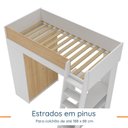 Ver imagem 7 de Cama Alta com Guarda Roupa Martin
