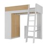 Cama Alta com Guarda Roupa Martin - 2