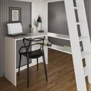 Ver imagem 4 de Cama Alta com Guarda Roupa Martin