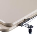 Ver imagem 3 de Assento Sanitário Izy Creme Bege Claro para Vaso Deca