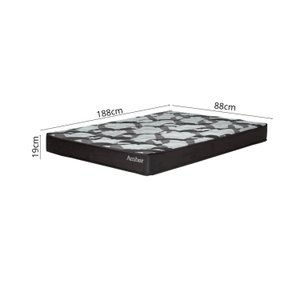 Colchão Solteiro Yescasa Misto Ortopédico 19cm 188cmx88cm Ambar