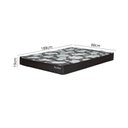 Ver imagem 2 de Colchão Solteiro Yescasa Misto Ortopédico 19cm 188CMX88CM Ambar Preto