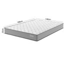 Ver imagem 5 de Conjunto Cama Box Casal Com Molas Ensacadas 138cmxcm188cmx59cm Yescasa