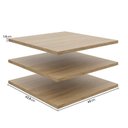 Ver imagem 7 de Guarda-Roupa 2 Módulos 1 Porta e 3 Prateleiras 3 Gavetas Frame CabeCasa MadeiraOriginals