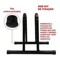 Suporte Para Bicicleta 1 Vaga Porta Bike Em Pé Piso Chão - 3
