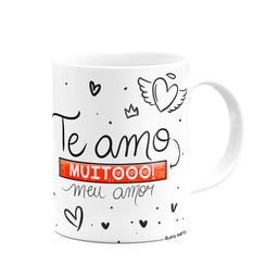 Caneca Namorados - Eu e Você para Sempre! M1- Branca - 2