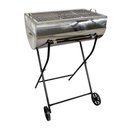 Ver imagem 1 de Churrasqueira Aberta Grill Inox Grelha e Carrinho 92x55x35cm