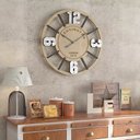 Ver imagem 2 de Relógio De Parede 3d Kensington London 1879 Mdf Bambu 38cm