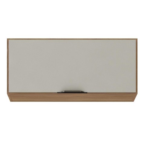 Armário Aéreo Firenze 1 Porta 70cm Amêndola Nude Prime - Demóbile Amêndola Nude Prime