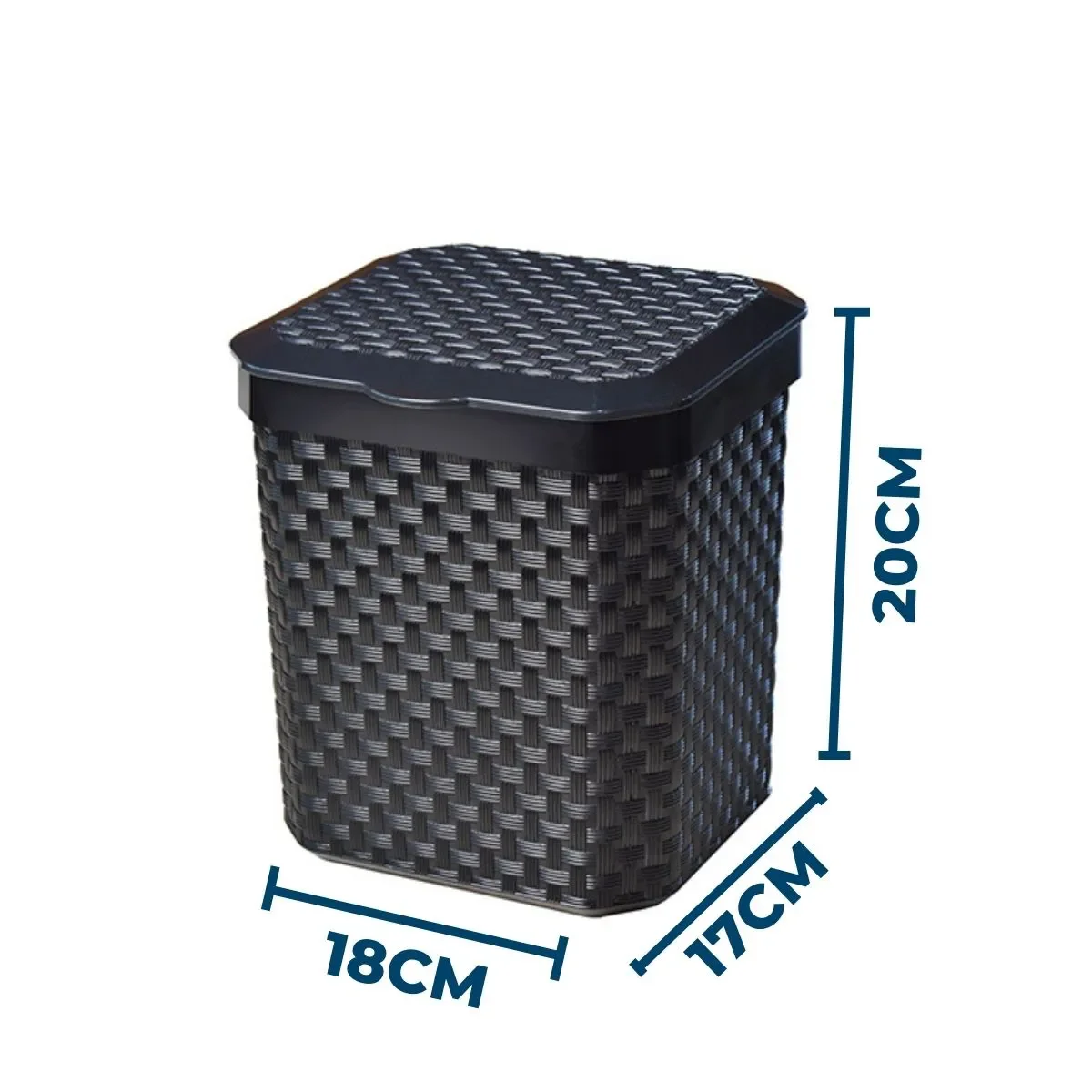 Kit Porta Detergente e Esponja com Bico Dosador + Lixeira de Pia com Tampa - 4