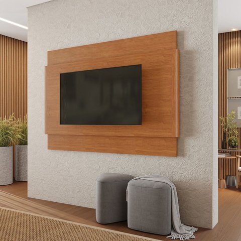 Painel para TV até 65 Polegadas 100% MDF 185CMX130CM Aros
