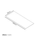Ver imagem 2 de Tampo para Balcao 160 Cm Branco Mobbs