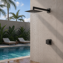 Ver imagem 2 de Kit Ducha Quadrada 20x20 Slim Ultra Fina + 1 Acabamento para Registro Base Deca Cogumelo até 1'' Pol
