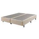 Ver imagem 3 de Conjunto Queen Base Box Champagne com Colchão Ecoflex 158x198x73